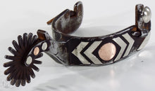 Load image into Gallery viewer, Double Mounted Kenny Steidley Spurs