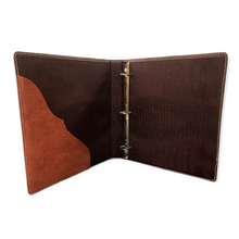 Load image into Gallery viewer, Leather 3-Ring Binder
