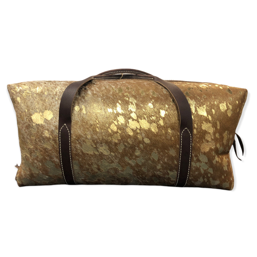 Large Cowhide Luggage