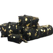 Load image into Gallery viewer, Black Hair-On Large Luggage
