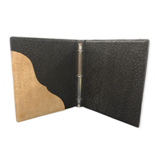 Load image into Gallery viewer, Leather 3-Ring Binder

